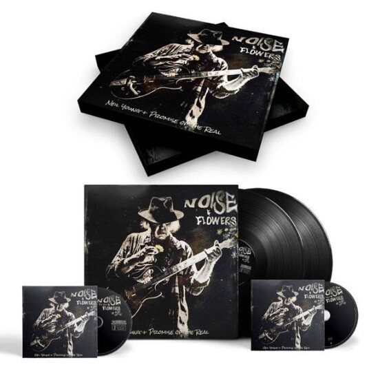 Neil Young + Promise Of The Real Noise And Flowers Limited Edition Box Set 2lp Vinyl + CD + BluRay