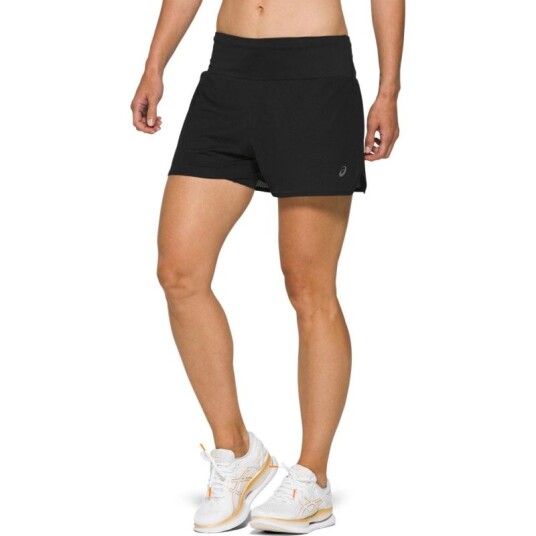 Asics Women's Ventilate 2-n-1 3.5in Shorts Sort XS Woman