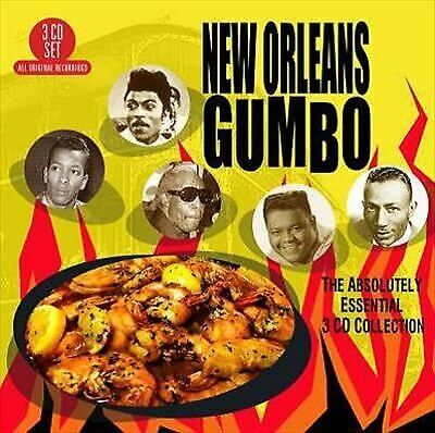 MediaTronixs New Orleans Gumbo : The Absolutely Essential Collection CD Box Set 3 discs Pre-Owned