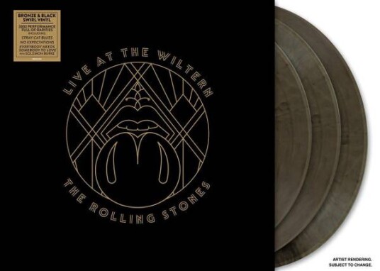 The Rolling Stones - Live At The Wiltern - Limited Bronze & Black Swirl Edition (3LP Vinyl)