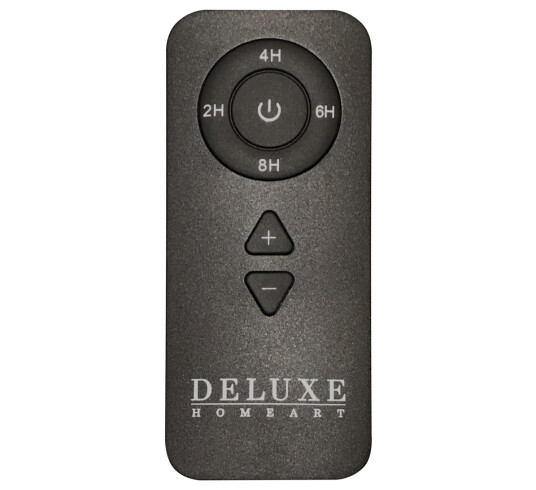 Deluxehomeart Real Flame fjernkontroll med timer og dimmer