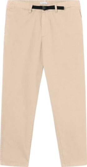 Knowledge Cotton Apparel Men's Regular Twill Pant Belt Details M , Light Feather Gray