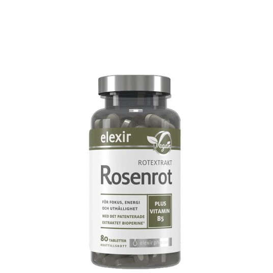 Rosenrot / Rhodiola 300mg 80 tabletter