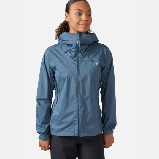 Rab  Downpour Plus 2.0 Jacket Wmns Dame Orb Orion Blue 10