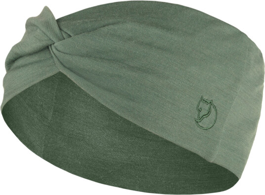 Fjellreven ABISKO WOOL HEADBAND  PATINA GREEN