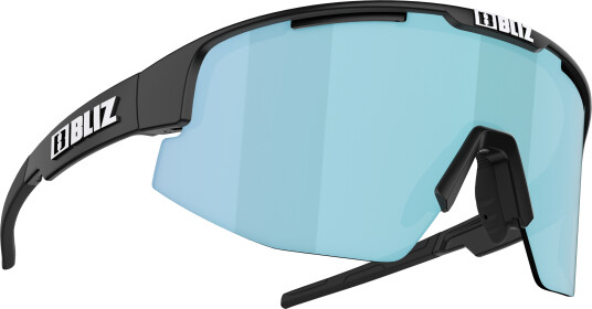 Bliz Matrix Matt Black/Smoke with Ice Blue Multi Matte Black Smoke w Ice Blue Multi OneSize