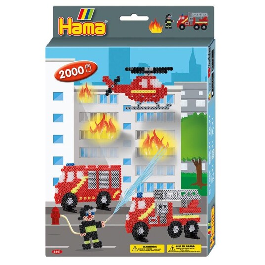 Hama String bead set Fire department 2000pcs.