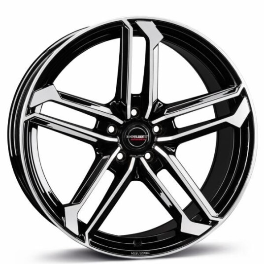 Borbet Atx Gloss Black  Polished 8x19 5x112 ET50 B57.1