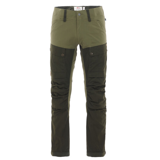 Fjellreven KEB TROUSERS M REG  DEEP FOREST-LAUREL GREEN