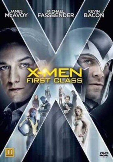 XMen: First Class DVD