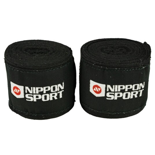 Nippon Sport Håndbandasje - Nippon Sport - Elastisk - Black