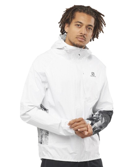 Salomon Bonatti WP Jacket M White (Storlek XXL)