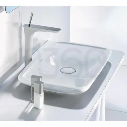 Duravit Pura Vida Toppmontert servant 700x450 mm, uten blanderhull, Wonderglis