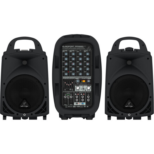 Behringer Europort PPA500BT 6 Kanals Bærbart PA System