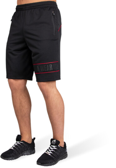 Gorilla Wear Branson Shorts Black/Red