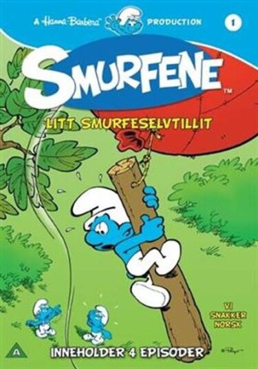 Smurfene 1 Litt Smurfeselvtillit DVD