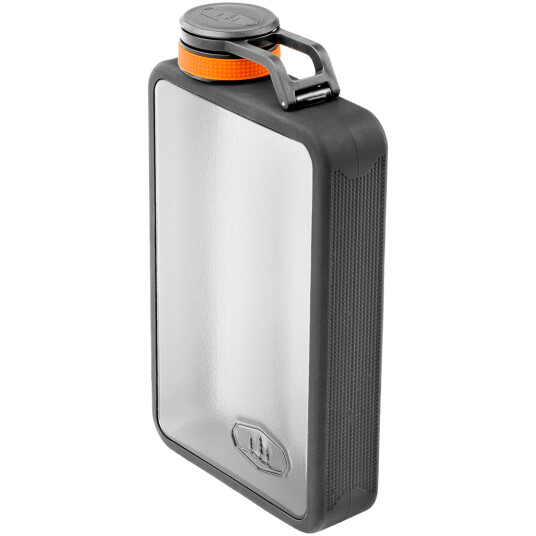 GSI Outdoors Boulder Flask 10 Oz Graphite 10oz Graphite