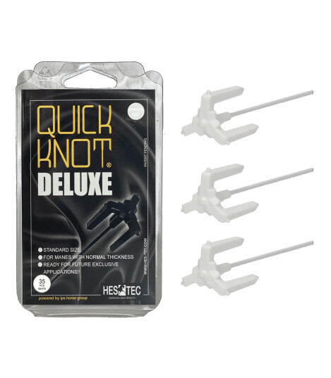 Hes-tec Waldhausen Quick Knot Deluxe Plaiting Aid, standard hvit