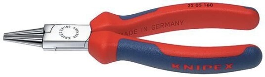 Knipex Rundtång 2205140 140mm, Kromad