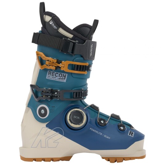 K2 Recon 120 BOA, Skistøvler, Herre, Blue/Beige 30,5