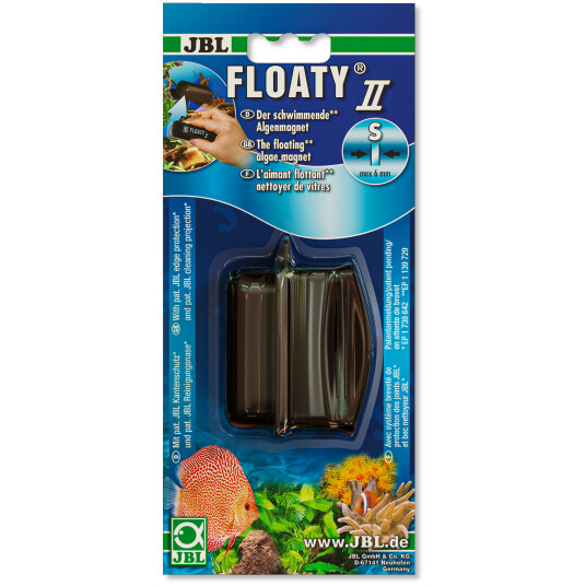 JBL Floaty II Algemagnet Flytende - S -6 mm glass