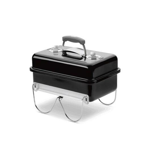 Weber Bordsgrill Go-Anywhere Brikett, Svart