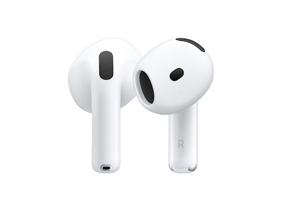 Apple AirPods 4 med Støyredusering trådløse ørepropper, In-Ear (hvit)