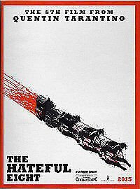 The Hateful Eight Blu-Ray 2016 Kurt Russell, Tarantino DIR cert 18