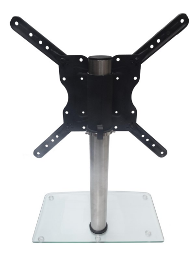 ConnecTech StandView TV Desk Mount with rotatable top. 26"-55". Alu finish