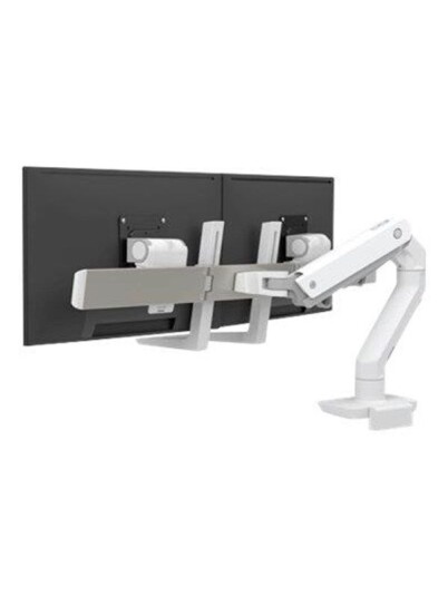 Ergotron HX Dual Monitor Arm Low-Profile Top Mount C-Clamp