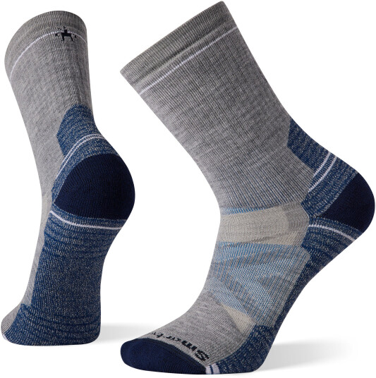 Smartwool Hike Full Cushion Crew Socks Light Gray L (42-45)