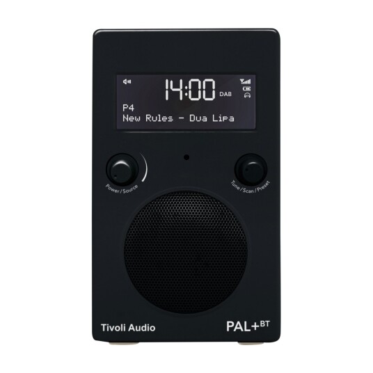 Tivoli Audio PAL+BT DAB+Bluetooth Svart