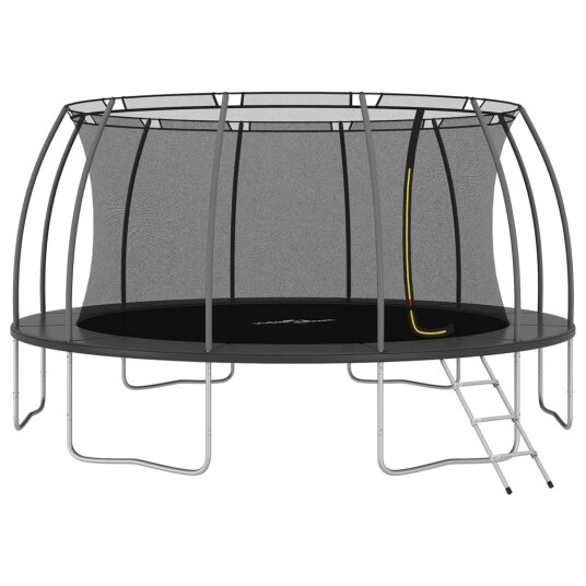 Trampolinesett rund 488x90 cm 150 kg