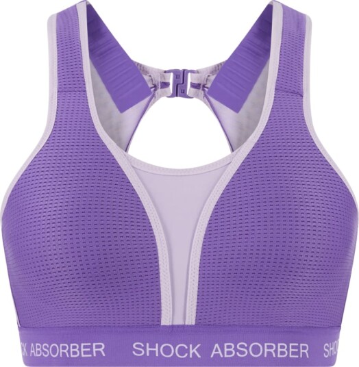 Shock Absorber Ultimate Run Bra Padded 80B, Purple