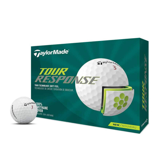 Taylormade Tour Response Golfball Hvit