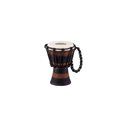 Nino Percussion Adj3-Xxs African Djembe Xx-Small 4" Br/blk