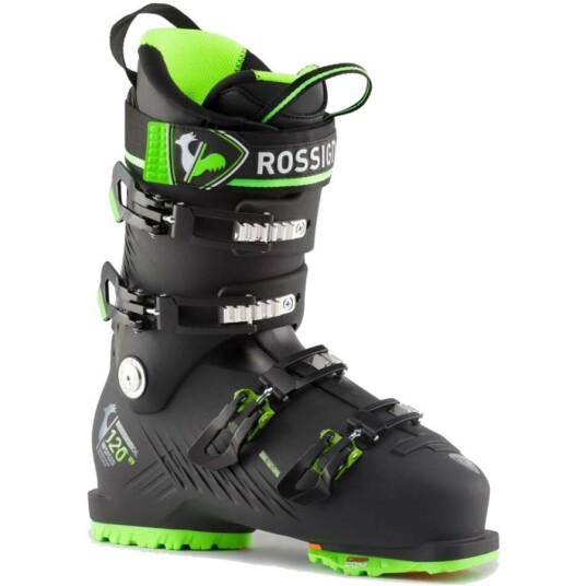 Rossignol HI-Speed 120 HV, Skistøvler, Herre, Black Green 30,5