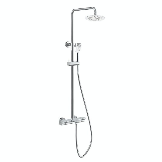 Bathlife Stimma Tapp Takdusjsett Ø240 mm, Krom