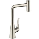 Hansgrohe Metris Select Kjøkkenbatteri Steel