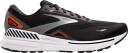 Brooks Adrenaline GTS 23 Herre Black/Mandarin Red/Silver 44.5