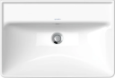 Duravit D-Neo Vegghengt Servant 650x440 mm, u/bl.hull, m/o.l, Hvit