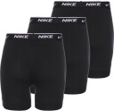 Nike Everyday Cotton Stretch Boxer 3-Pk Ub/Ub Black/Black/Black XL