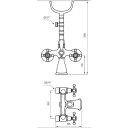 Tapwell Fblv023 Classic Badekararmatur Krom (TA-8111556)