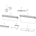 Hansgrohe RainDrain Rock Kappesett 60 cm, For Stein eller flis