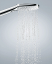 Hansgrohe Raindance Select E hånddusj 120 3jet, hvit/krom