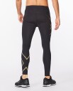 2xu Mcs Run Compression Tights Herre Black/Gold Reflective L