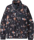 Patagonia Lightweight Synchilla Snap-T Fleece Pullover Dame Swirl Floral Pitch Blue M