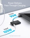 Anker - PowerExpand 3-i-1 USB-C PD Hub Grå