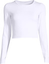 Casall Women's Crop Long Sleeve Hvit 42 Woman