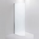 INR Iconic Nordic Rooms Dusjvegg Linc Josephine B78 og B88cm Krom / 88cm Klart Glass